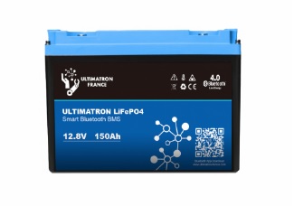 batterie lithium ultimatron lifepo4 smart bms 12.8v 150ah