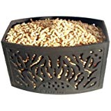 Pelletkorb aus Guss für Kaminofen / Kamineinsatz / Kachelofen