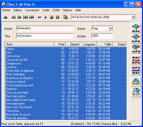 Cliquez sur une partie de l'image pour acc�der � la rubrique correspondante