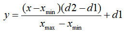 Normalization formula Normalization formula