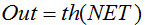 Formula that describes the hyperbolic tangent function