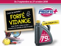 Votre forfait vidange à partir de 79€ TTC